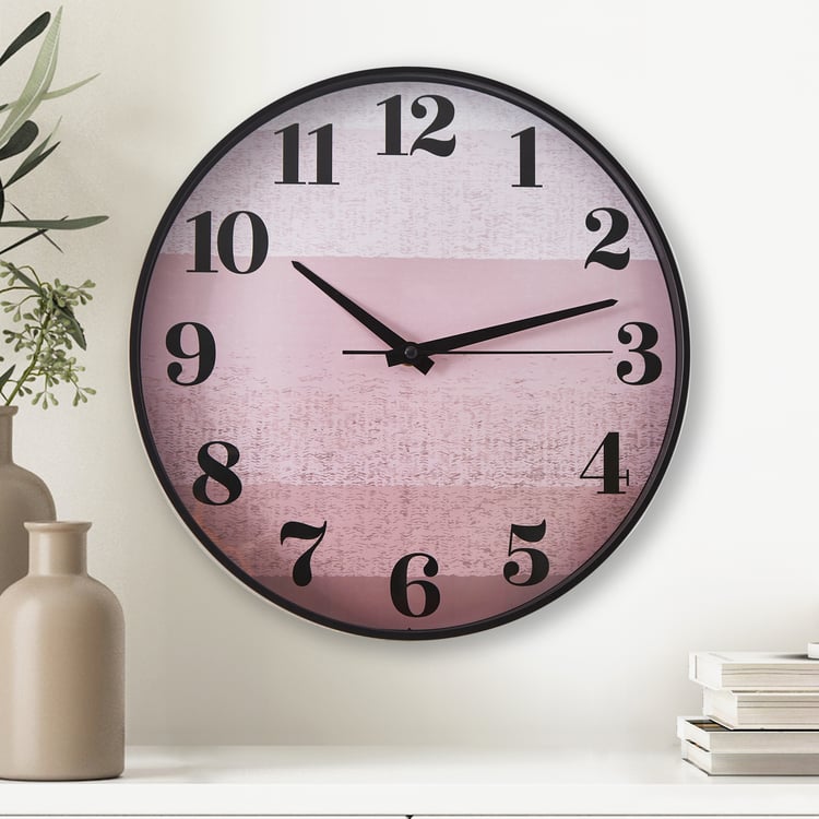 Corsica Casablanca Glass Wall Clock - 31.5cm