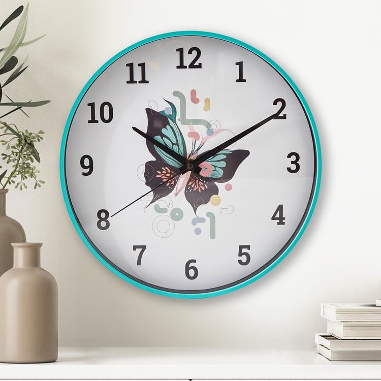 Corsica Casablanca Printed Wall Clock - 31.5cm