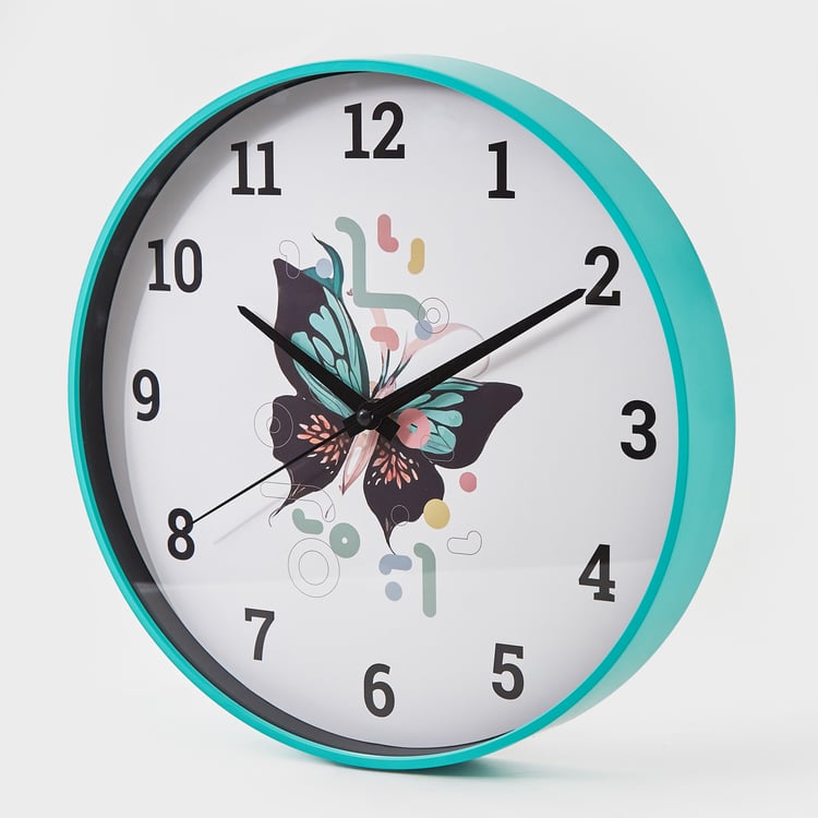 Corsica Casablanca Printed Wall Clock - 31.5cm