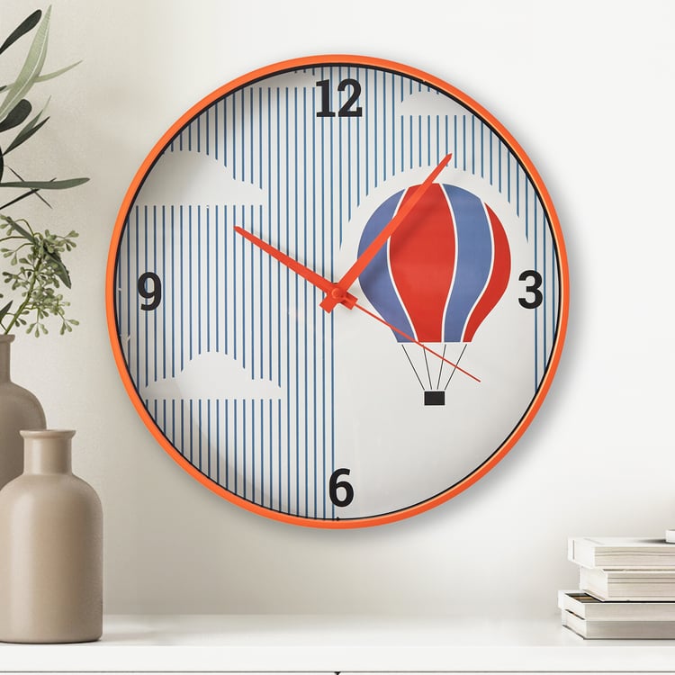 Corsica Casablanca Printed Wall Clock - 31.5cm