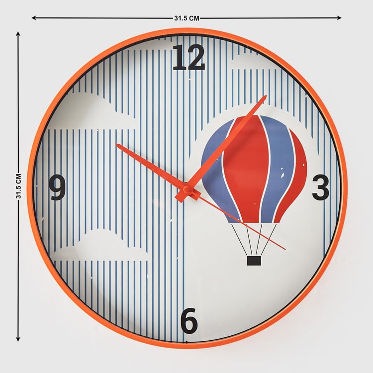 Corsica Casablanca Printed Wall Clock - 31.5cm