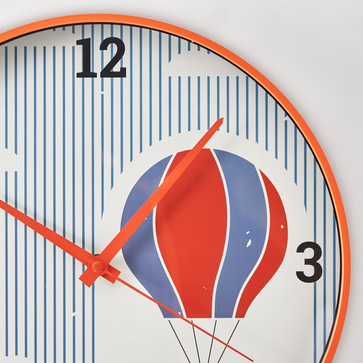 Corsica Casablanca Printed Wall Clock - 31.5cm