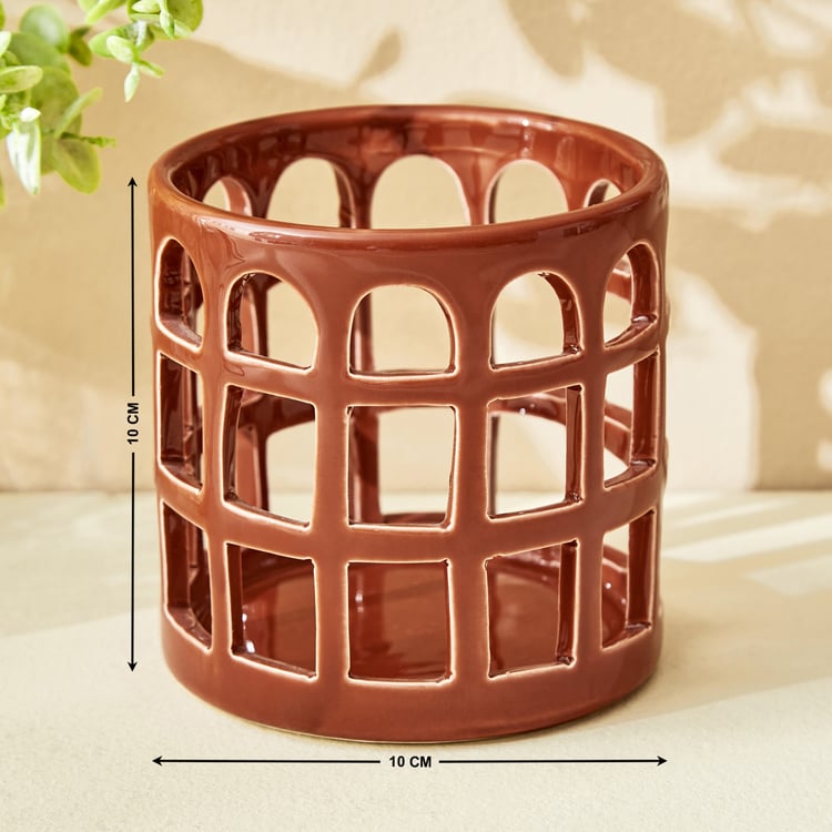 Splendid Townsquare Xian Ceramic Candle Holder