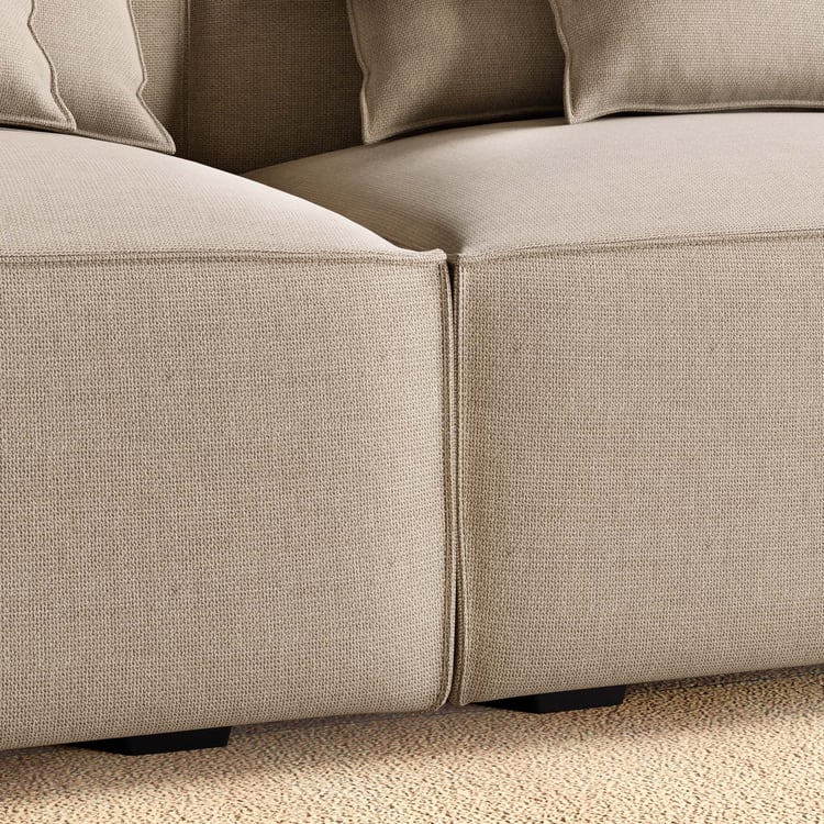 Mills Fabric 3-Seater Sofa