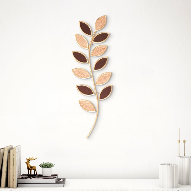 Panorama Ather Metal Leaf Wall Art