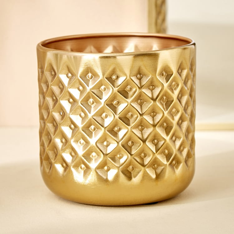 Gloria Luke Metal Planter