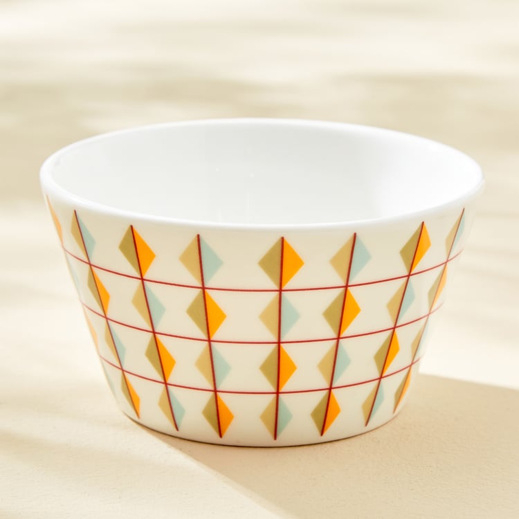 Mandarin Harvey Set of 3 Bone China Printed Bowls - 470ml