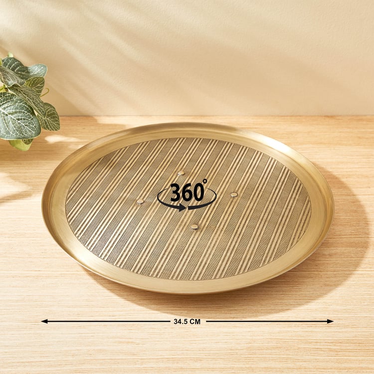 Mirage Frasco Aluminium Lazy Susan Tray