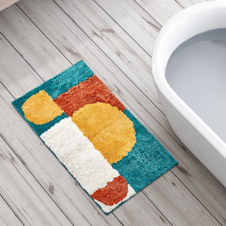 Nova Townsquare Shapes Anti-Slip Bath Mat - 75x50cm