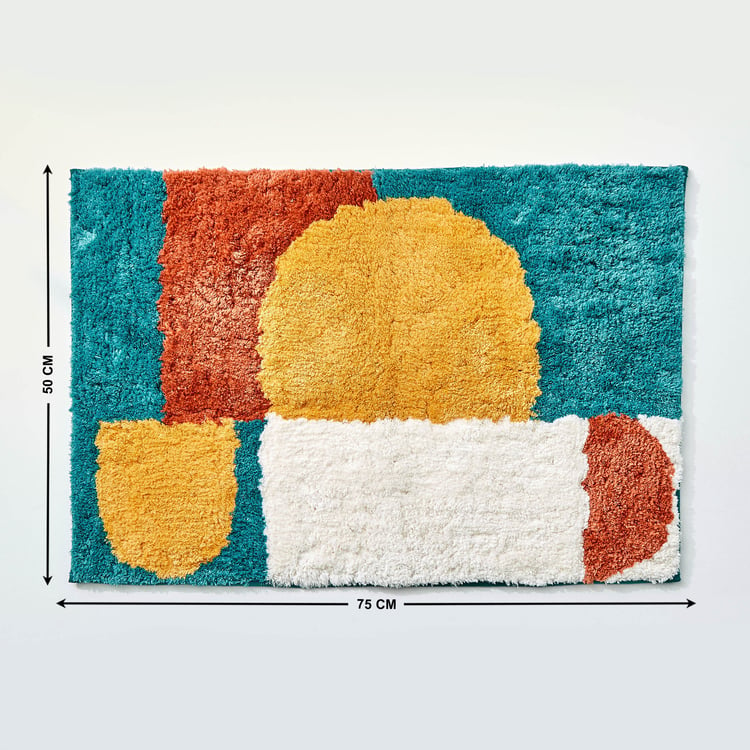 Nova Townsquare Shapes Anti-Slip Bath Mat - 75x50cm