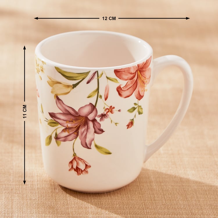 Moksha Lily Ironstone Coffee Mug - 480ml