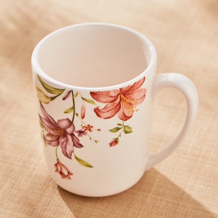 Moksha Lily Ironstone Coffee Mug - 480ml