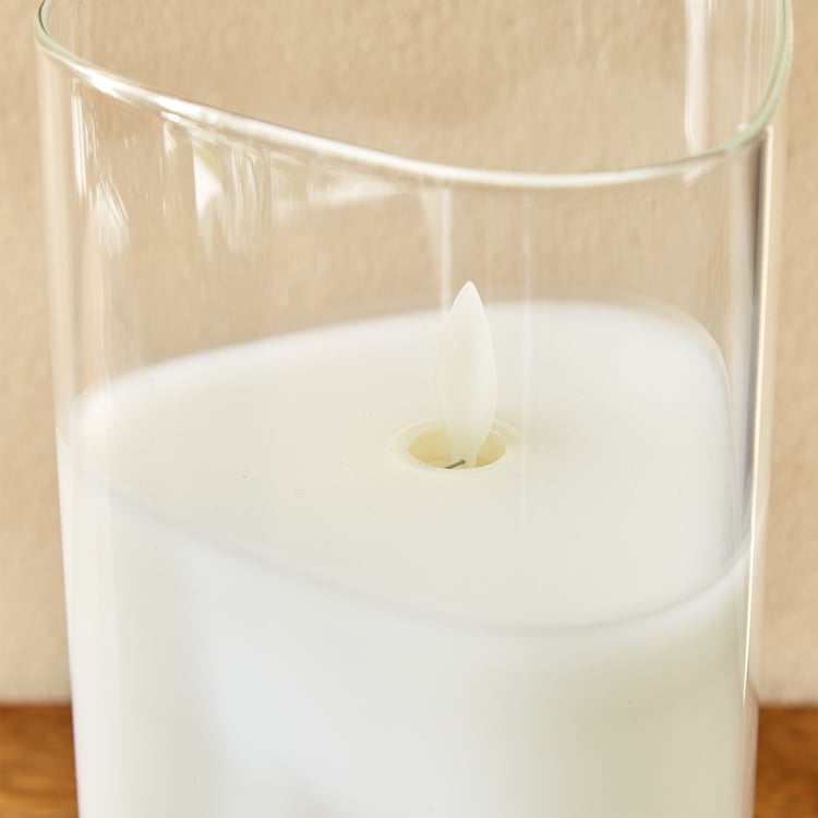 Pegasus Glass LED Candle Light