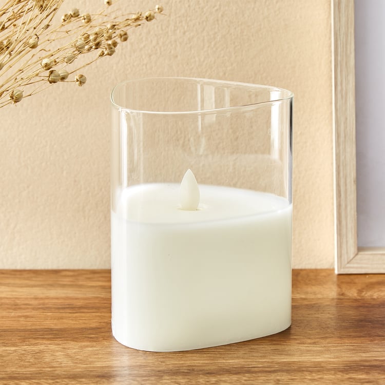 Pegasus Glass LED Candle Light