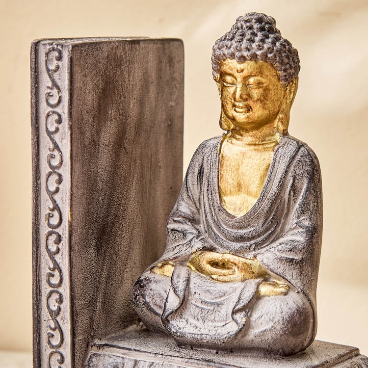 Eternity Viva Polyresin Buddha Bookend