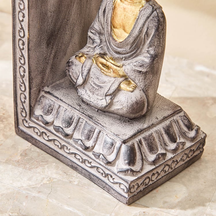 Eternity Viva Polyresin Buddha Bookend