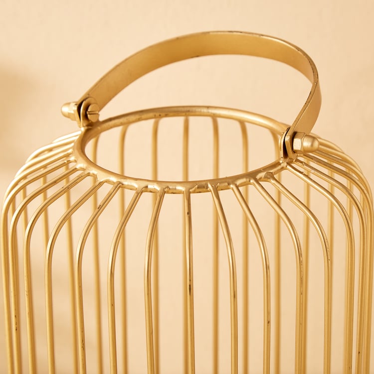 Leon Ottor Metal Wire Lantern