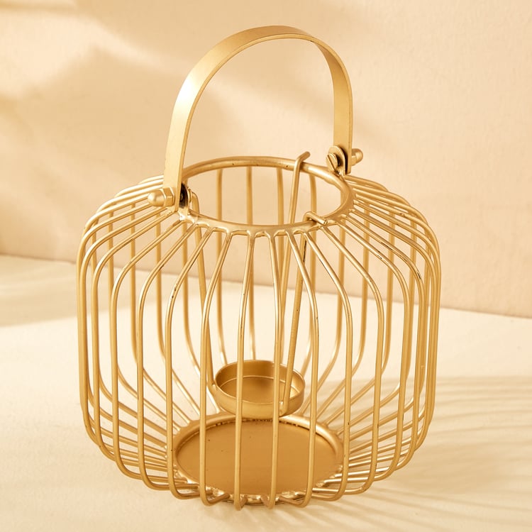 Leon Ottor Metal Wire Lantern