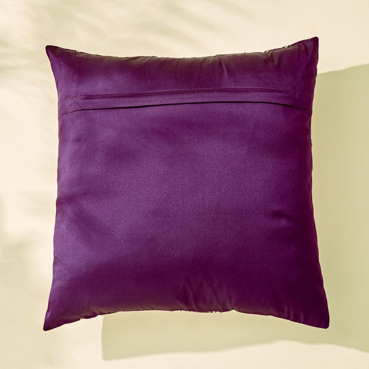 Corsica Gleam Set of 5 Embellished Cushion Covers - 40x40cm