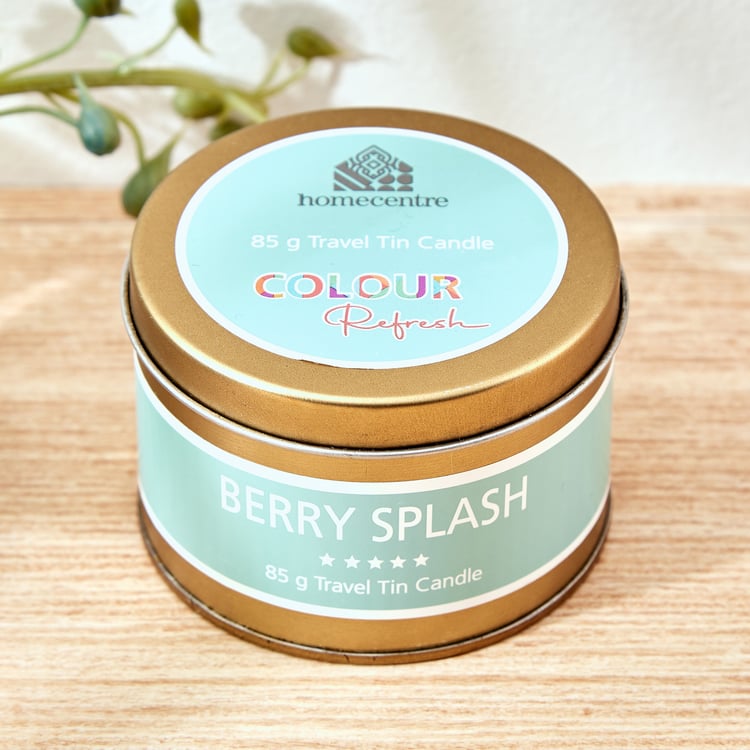 Colour Refresh Berry Splash Tin Candle