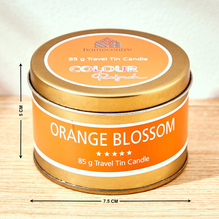 Colour Refresh Orange Blossom Tin Candle