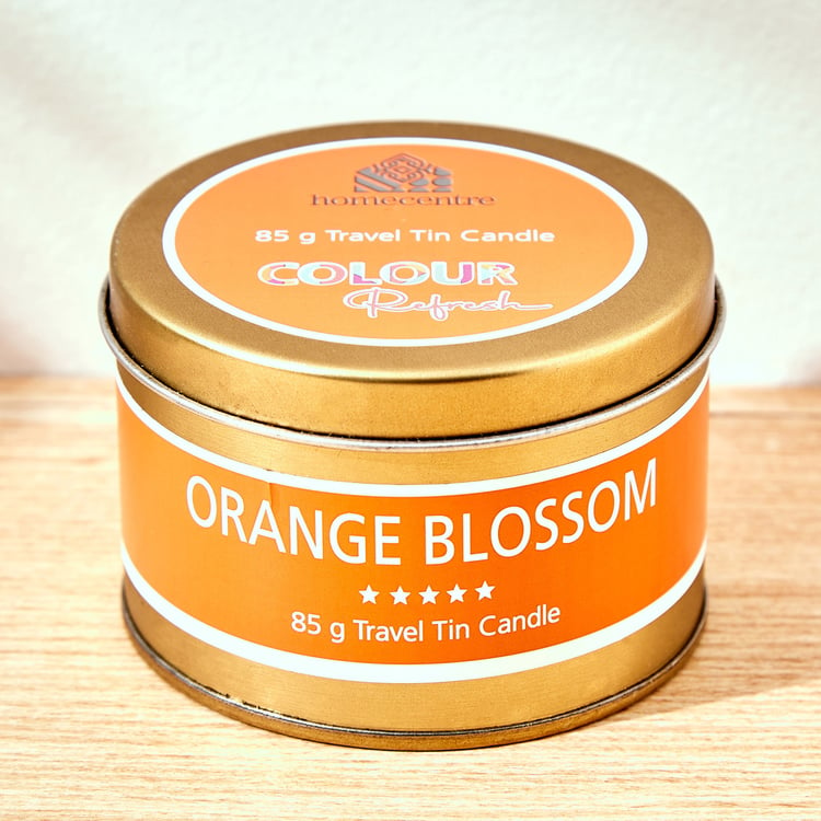 Colour Refresh Orange Blossom Tin Candle