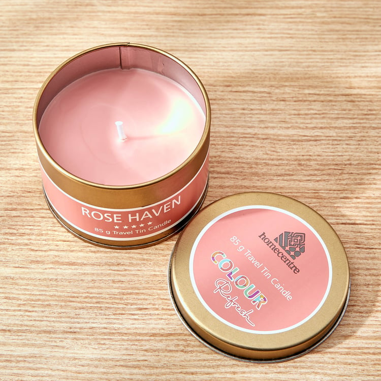 Colour Refresh Rose Haven Tin Candle