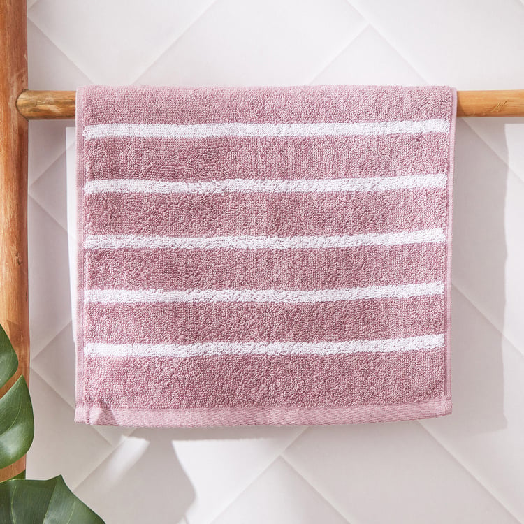 Colour Refresh Essence Cotton Stripes Face Towel - 30x30cm