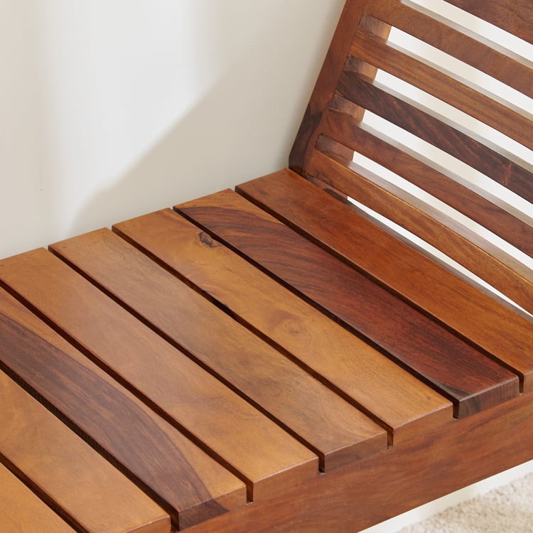 Helios Fleek Sheesham Wood Bench