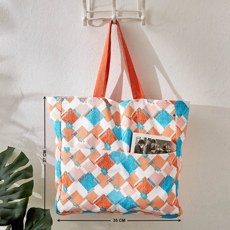 Minerals Printed Tote Bag