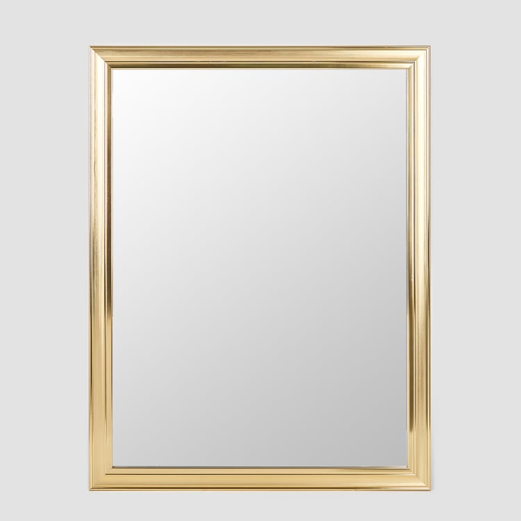 Reflection Auric Gold Tunes Glass Wall Mirror - 50x65cm