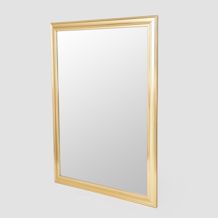 Reflection Auric Gold Tunes Glass Wall Mirror - 50x65cm