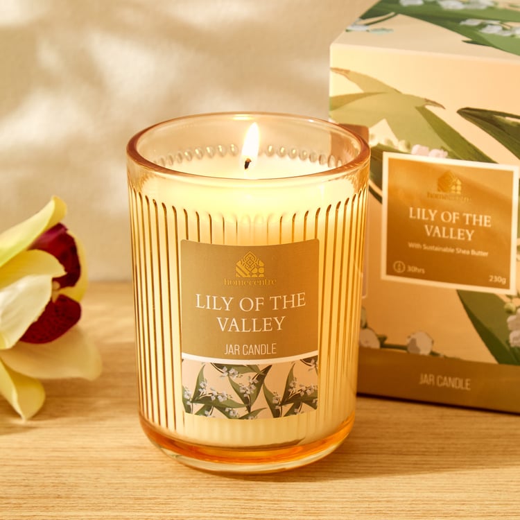 Utopia Lily Of The Valley Scented Jar Candle