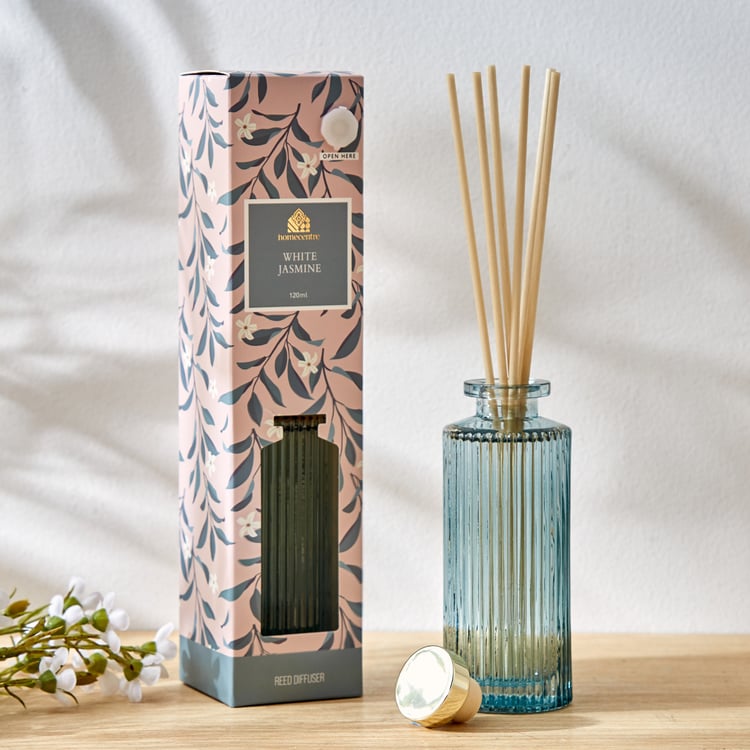 Utopia White Jasmine Reed Diffuser Set