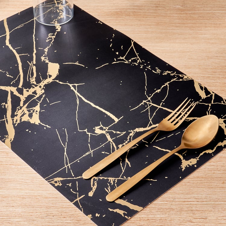 Blanco Marble Polypropylene Foil Print Placemat