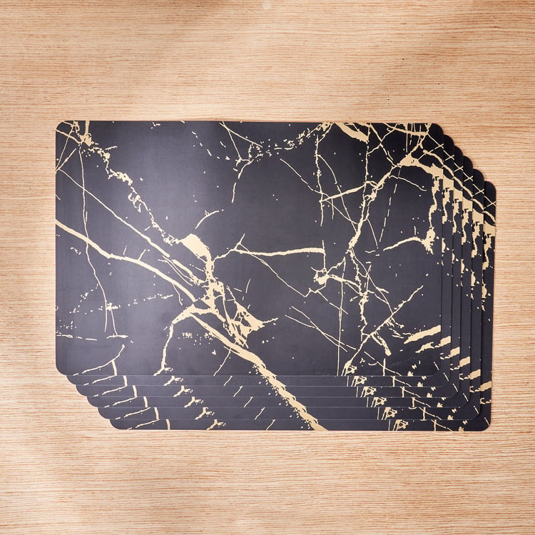 Blanco Marble Polypropylene Foil Print Placemat