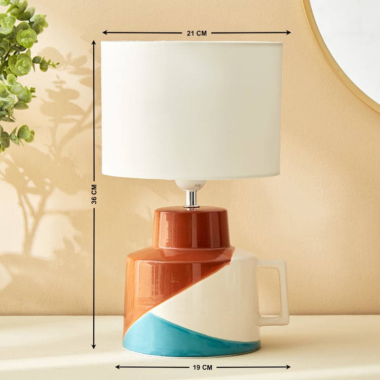 Splendid Townsquare Xena Ceramic Table Lamp