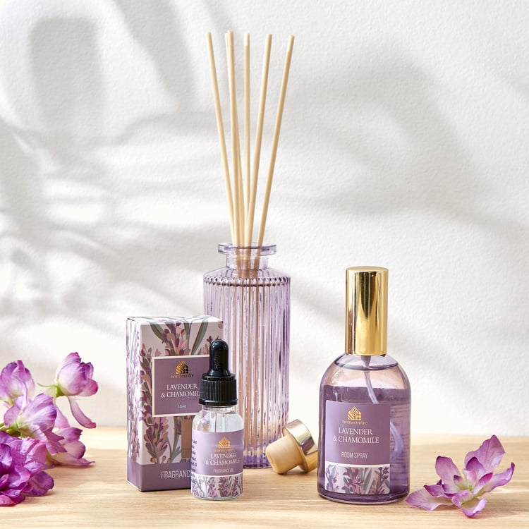 Utopia Lavender and Chamomile Reed Diffuser Set