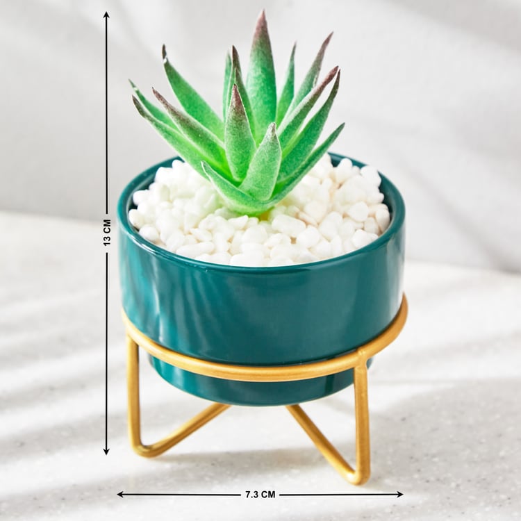 Fiesta Artificial Plant in Ceramic Pot