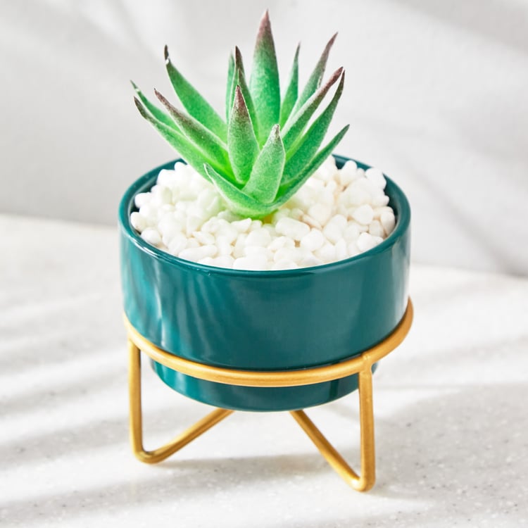 Fiesta Artificial Plant in Ceramic Pot