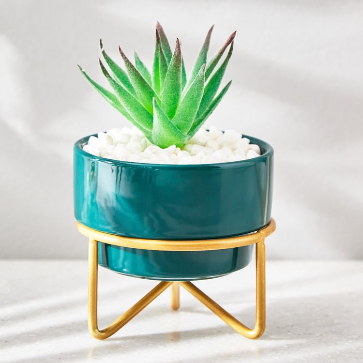 Fiesta Artificial Plant in Ceramic Pot