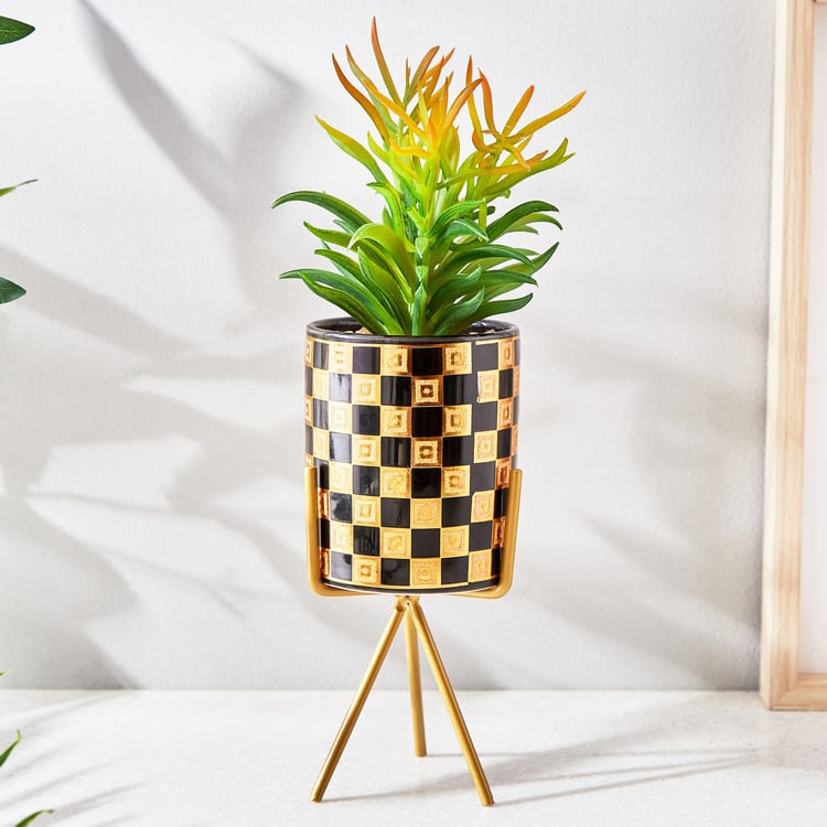 Fiesta Artificial Plant in Ceramic Pot