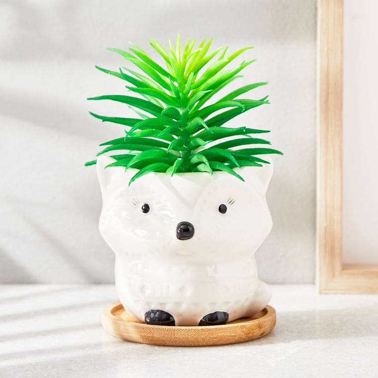 Fiesta Garden Artificial Plant in Ceramic Pot