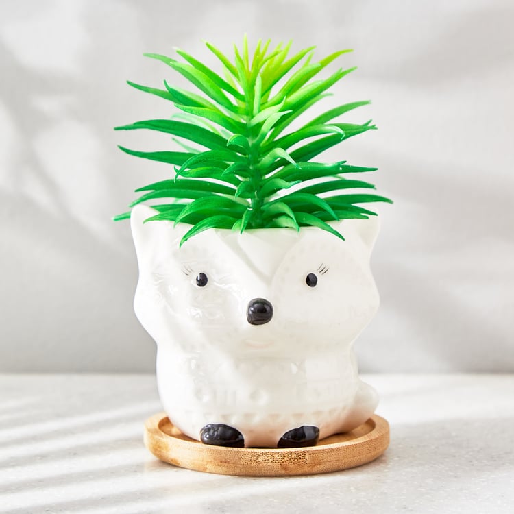 Fiesta Garden Artificial Plant in Ceramic Pot