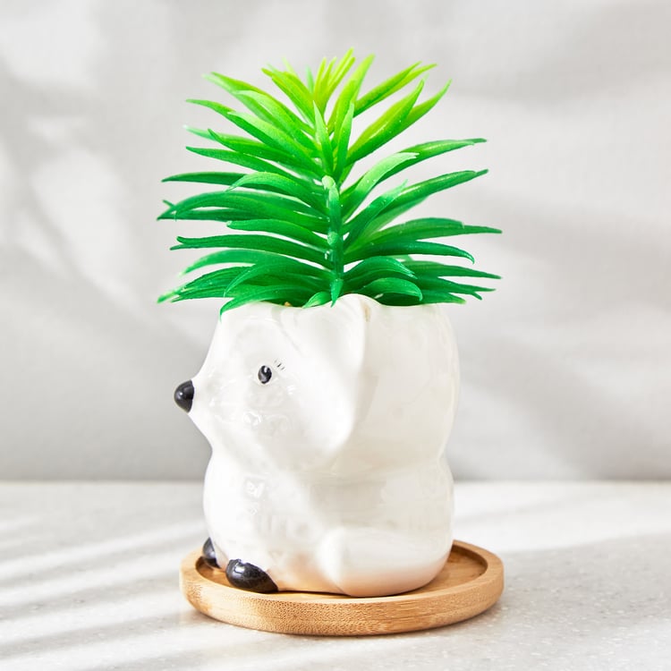 Fiesta Garden Artificial Plant in Ceramic Pot