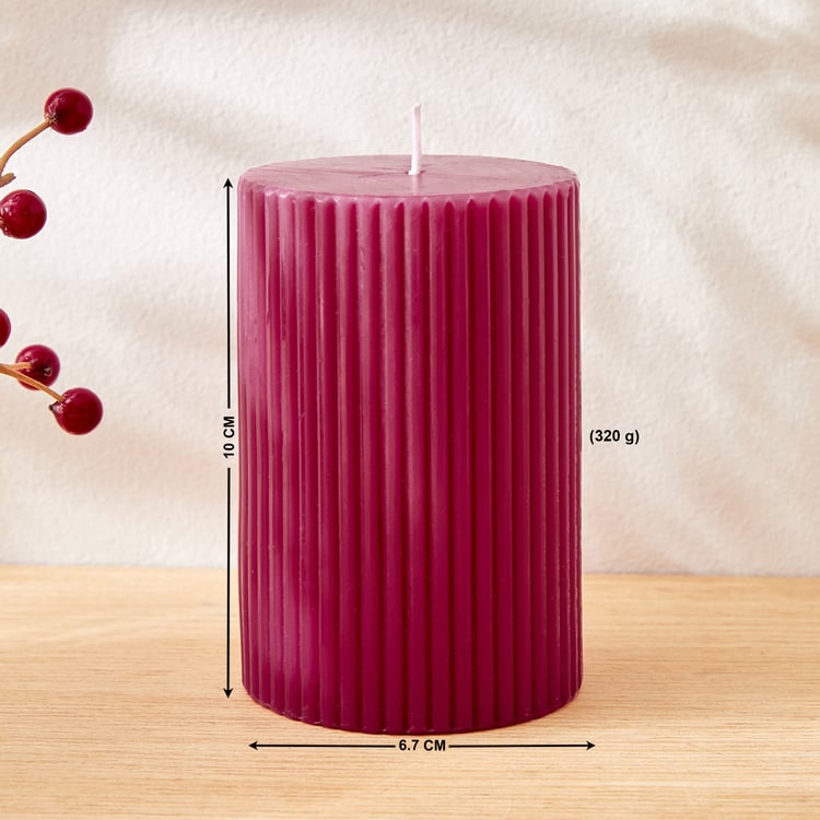 Redolence Russian Rubies Raspberry Scented Pillar Candle