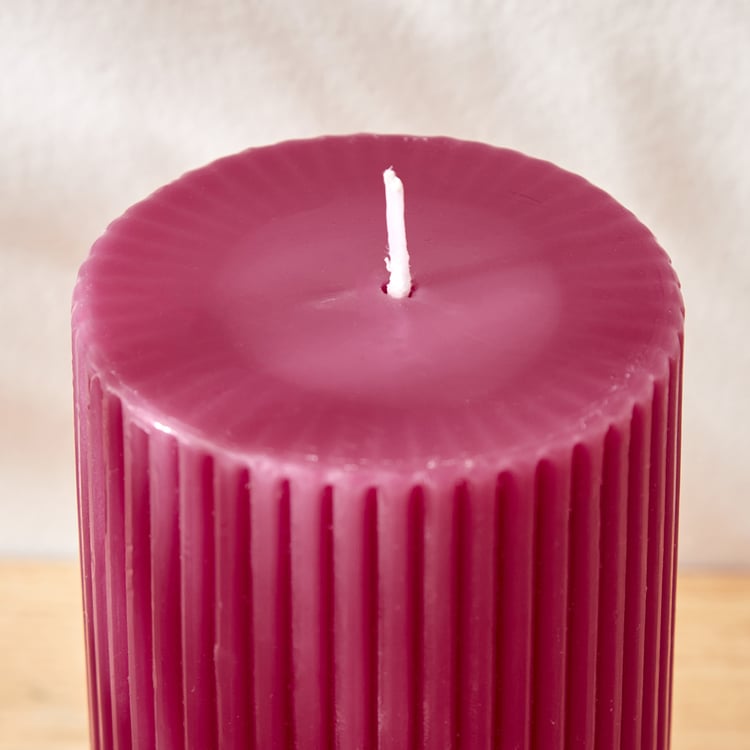 Redolence Russian Rubies Raspberry Scented Pillar Candle