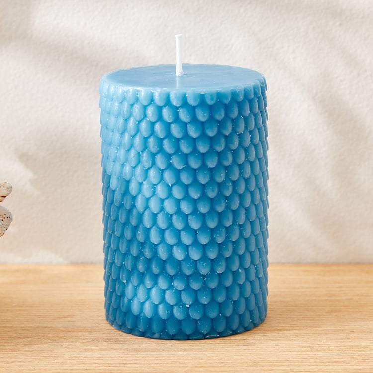 Redolence Atlantic Shimmers Marine Scented Pillar Candle