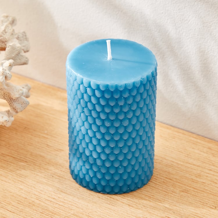 Redolence Atlantic Shimmers Marine Scented Pillar Candle