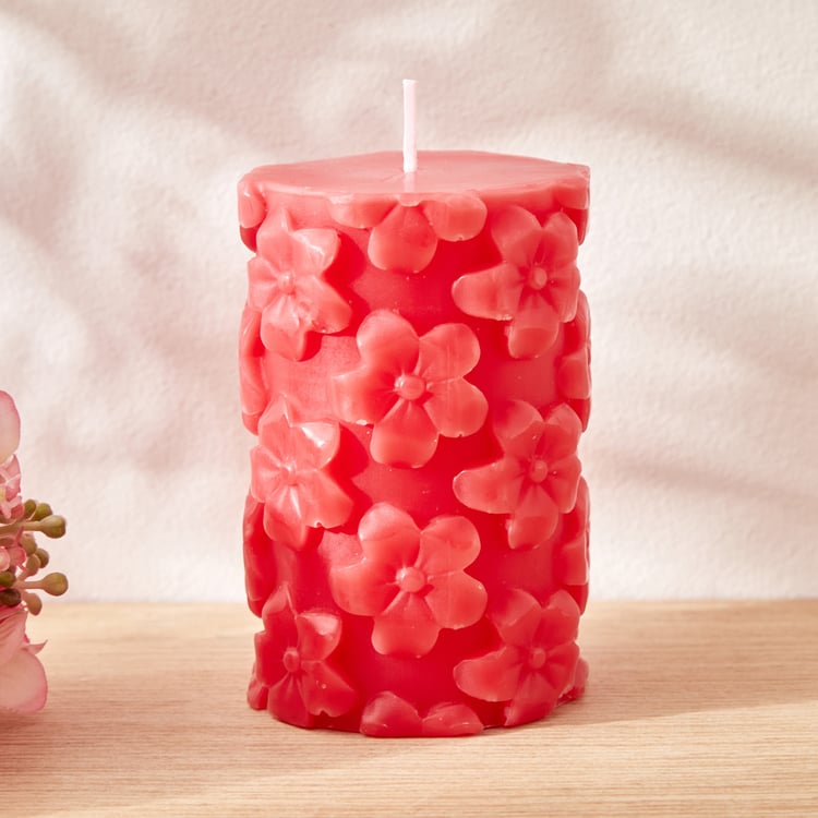 Redolence Bulgarian Blush Rose Scented Pillar Candle